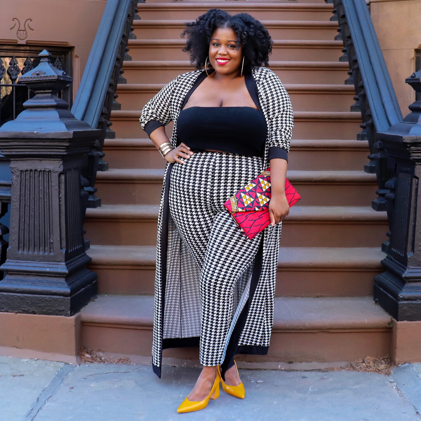 It’s All About Houndstooth! (Plus Size Edition) – On The Q Train